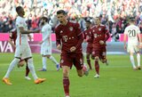 Tikslus R.Lewandowskio 11 metrų baudinys padovanojo „Bayern“ pergalę Vokietijoje
