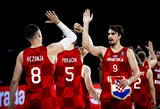 Kroatijos krepšininkai iškovojo teisę varžytis olimpinėje atrankoje