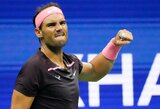 „US Open“: R.Nadalis 18-ą kartą iš eilės oficialiame mače nugalėjo R.Gasquet, pergales šventė ir kiti favoritai