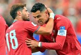 Prieš dvikovą su Rusija Scolari tapo blogiausios žinios nešėju Ronaldo: „Niekas nenorėjo jam to pranešti“
