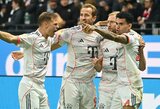 „Bayern“ pelnė greičiausią sezono įvartį, Harry Kane`as gerino lygos rekordą