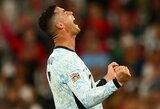 C.Ronaldo pelnė savo 900-ąjį įvartį, portugalai nugalėjo kroatus