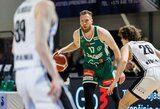 „Žalgiris“ tritaškiais nusitiesė kelią į pergalę ketvirtfinalio starte