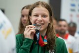 Varžybose Kanadoje pagerintas beveik dešimtmetį išsilaikęs Lietuvos moterų plaukimo rekordas
