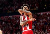 Visas rungtynes besivijusi „Fenerbahče“ neatsilaikė prieš „Olympiacos“ klubą