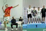 Po 60 metų vyrų vienetų badmintono čempiono titulas sugrįžo į Vilnių