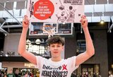 „Betsafe Vienas šūvis '23“ atrankoje paaiškėjo lygos krepšininkams iššūkį mesiantis snaiperis