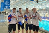 Puiki pradžia: pasaulio jaunimo čempionate – Lietuvos plaukikų bronzos medaliai