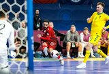Debiutinį Europos futsal čempionatą apžvelgęs Justinas Zagurskas: „Išpildėme savo vaikystės svajones“