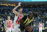 Serbus įveikusi „Fenerbahce“ namuose išlieka nepralaimėjusi