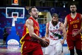 Juodkalnija pratęsė bulgarų nesėkmių seriją