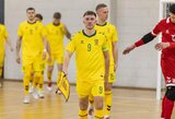 Turnyrą Čekijoje futsal rinktinė pradėjo nesėkme