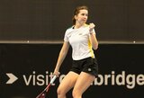 „Sausu“ rezultatu setą laimėjusi Mikulskytė Tunise iškopė į pusfinalį
