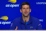 N.Djokovičių „US Open“ turnyre suerzino fano elgesys: „Jis tai darė tyčia“