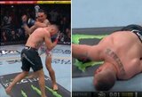 Įspūdinga: M.Holloway paskutinę kovos sekundę nokautavo J.Gaethje ir iškovojo BMF titulą