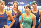 Pirma pasaulio jaunimo plaukimo čempionato diena: Lietuvos rekordai ir finalai