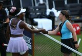 J.Ostapenko tik po 3 setų kovos įveikė legendinę V.Williams: „Ji yra sektinas pavyzdys daugeliui žmonių“