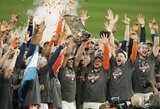 Skandalo dėmę nusiplauti bandanti „Astros“ komanda iškovojo MLB čempionės titulą