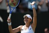 Benčič Toronte išgyveno pusketvirtos valandos dramą, Osaka ir Gauff problemų neturėjo