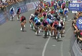 M.Pedersenas laimėjo 6-ąjį „Giro d‘Italia“ etapą, I.Konovalovas keitė dviratį