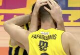 Turkijoje – beprotiškas G.Papagiannio metimas išplėšęs pratęsimą ir „Fenerbahče“ pergalė