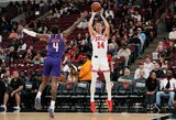 Buzelis blokavo NBA žvaigždę ir svariai prisidėjo prie pergalės