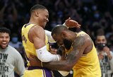 S.O'Neal'as įvardijo, kas galėtų vesti „Lakers“ į priekį: „Jam pavyktų viską padaryti su L.Jamesu ir R.Westbrooku“
