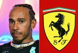 L.Hamiltonas paaiškino sprendimą palikti „Mercedes“, aiškėja jo kontrakto su „Ferrari“ detalės