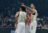 „Crvena Zvezda“ su kukliai žaidusiu Motiejūnu pasiekė pergalę Italijoje