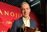 Mykolas Paulavičius iškilmingai apdovanotas „Žalgirio“ arenoje: įvertintas už sėkmingą Dakarą ir Lietuvos vardo garsinimą