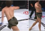 „Bellator 280“: R.Baderis apgynė sunkiasvorių diržą, M.Duclosas du kartus vos neišsisuko kojos