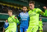 Nustebinę „Riteriai“ čempionų titulą įteikė „Kauno Žalgiriui“