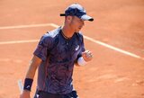 Berankis ir Gaubas sužinojo savo varžovus kituose turnyruose
