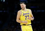 Išskirtiniais pasirodymais Luka Dončičius pasiekė naują rekordą „Lakers“ gretose