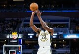 „Pacers“ išsaugojo tritaškių rekordą pagerinusį krepšininką