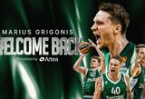 Kauno „Žalgirio“ gretas papildė sugrįžtantis Marius Grigonis