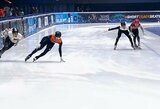 Lietuviai užbaigė Europos greitojo čiuožimo trumpuoju taku čempionatą, auksu pasidabino brolis ir sesuo iš Belgijos