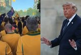 FIFA sunerimusi? Australijos sirgaliai pasaulio čempionate taikosi į Trumpą