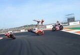 Dramatiška „MotoGP“ sezono kulminacija: J.Martinas su M.Marquezu pateko į šiurpią avariją ir F.Bagnaia apgynė pasaulio čempiono titulą