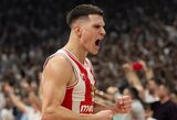 N.Nedovičius iškrito iš „Crvena Zvezda“ rikiuotės