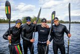 Olimpiečiai iškovojo įtikinamas pergales Lietuvos baidarių ir kanojų irklavimo taurės varžybose