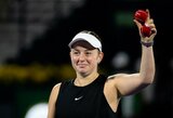 WTA 500 turnyre Dubajuje – geriausios Latvijos tenisininkės triumfas