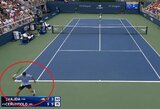 „US Open“ turnyre – fantastiškas F.Cerundolo smūgius ir dviejų JAV teniso žvaigždžių sprendimai baigti karjeras