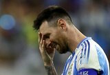 „Copa America“ turnyro ketvirtfinalyje L.Messi klydo baudinių serijoje, bet Argentiną gelbėjo du baudinius atrėmęs vartininkas