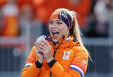 Vienas judesys po finišo – ir milijonas JAV dolerių kišenėje? Ekspertė įvertino Leerdam gestą olimpiadoje