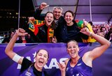 Šeimos staigmenos sulaukusi Gerda Grudzinskaitė su partnere – „Queen & King of the Court” turnyro finalininkė