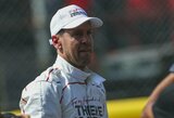 Vettelis Moncoje vos sulaikė ašaras: prie Schumacherio „Ferrari“ vairo jį užplūdo emocijos
