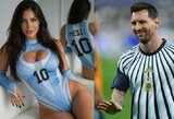 Dėl Messi pamišusi moteris davė pikantišką pažadą: „Padarysiu tai, jei Argentina vėl laimės pasaulio čempionatą“