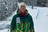 Olimpinį sezoną – ambicingi Lietuvos kalnų slidininko tikslai