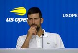 Novakas Djokovičius: „Žinau, ko visi tikisi, bet aš pabandysiu sugriauti tuos planus. Baltos vėliavos tikrai nekelsiu“